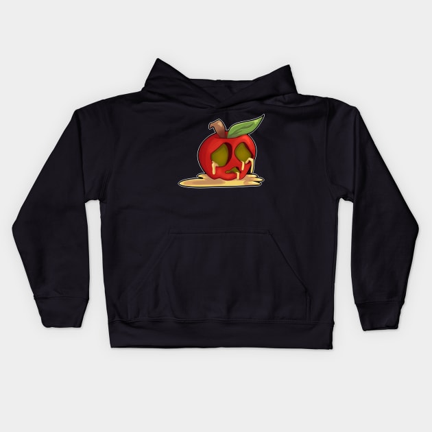 Rotten to the Core Kids Hoodie by Pokepony64